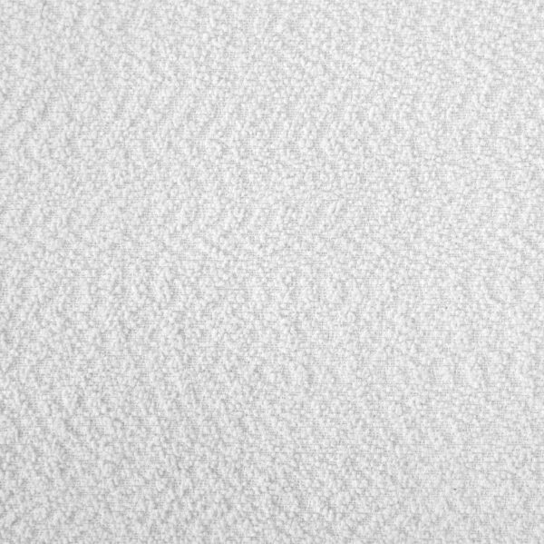 Caspian Upholstered Curved Arm Chaise Sectional Sofa White