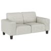 Deerhurst 3-piece Upholstered Track Arm Sofa Set Greige