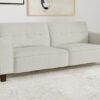 Deerhurst Upholstered Track Arm Tufted Sofa Greige
