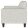 Deerhurst Upholstered Track Arm Tufted Loveseat Greige