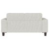 Deerhurst Upholstered Track Arm Tufted Loveseat Greige