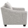 Tomkins Boucle Upholstered Chair Light Grey