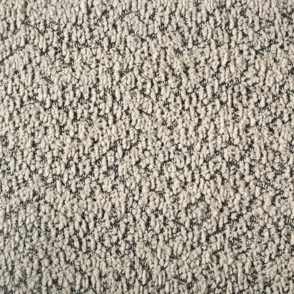 Dorset Fabric Upholstered Round Track Arm Accent Chair Brown