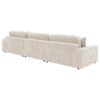 Blaine Upholstered Reversible Chaise Sectional Sofa Sand