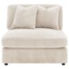 Blaine Upholstered Reversible Chaise Sectional Sofa Sand