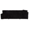 Devonshire Sleeper Sectional Sofa Storage Chaise Black