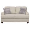 Glenn 3-piece Upholstered Sofa Set Light Grey and Blue