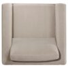 Islington 3-piece Upholstered Panel Arm Sofa Set Taupe