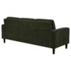 Ruth 77-inch Fabric Upholstered Track Arm Sofa Matcha Green