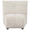 Charlotte 5-piece Upholstered Modular Sectional Sofa Ivory