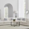 Serene 6-piece Upholstered Modular Sectional Sofa Beige