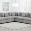 Cambria 5-piece Upholstered Modular Sectional Sofa Grey