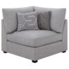 Cambria 5-piece Upholstered Modular Sectional Sofa Grey