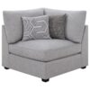Cambria 6-piece Upholstered Modular Sectional Sofa Grey
