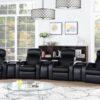 Cyrus 7-piece Upholstered Home Theater Seating