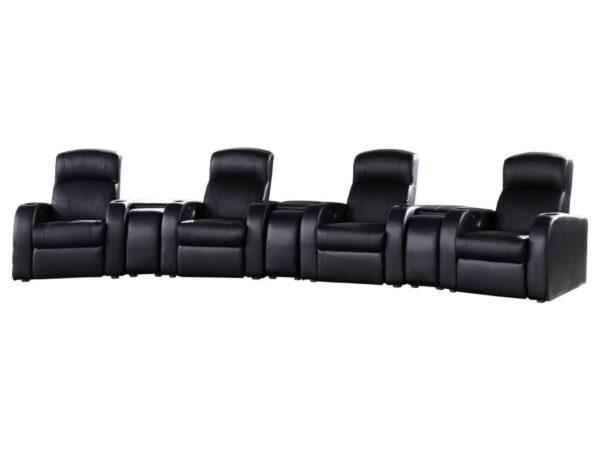 Cyrus 7-piece Upholstered Home Theater Seating