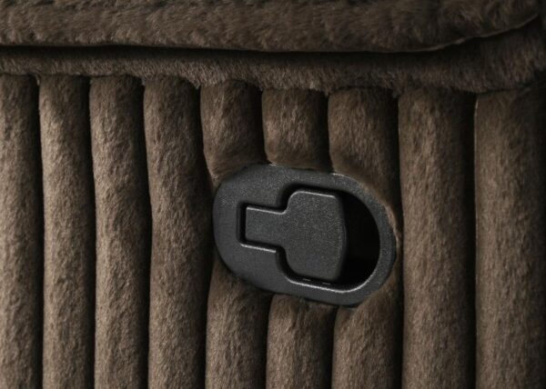 Atkinson Upholstered Reclining Sectional Sofa Chocolate