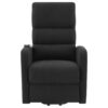 Amsdell Upholstered Power Lift Recliner with Remote Black