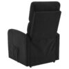 Amsdell Upholstered Power Lift Recliner with Remote Black