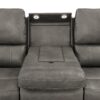 Brickston 3-piece Triple Power Reclining Sofa Set Charcoal