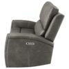 Brickston Triple Power Reclining Loveseat Charcoal
