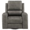 Brickston Triple Power Swivel Glider Recliner Charcoal
