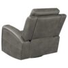 Brickston Triple Power Swivel Glider Recliner Charcoal