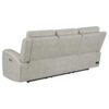 Brickston Triple Power Reclining Sofa Grey