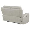 Brickston Triple Power Reclining Loveseat Grey