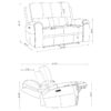 Brickston Triple Power Reclining Loveseat Grey