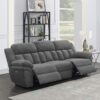 Bahrain Upholstered Power Sofa Charcoal