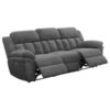 Bahrain Upholstered Power Sofa Charcoal