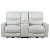 Greenfield Upholstered Power Reclining Loveseat Dove Grey