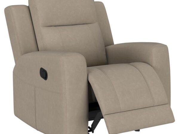 Brentwood Upholstered Recliner Chair Taupe