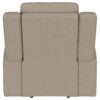 Brentwood Upholstered Recliner Chair Taupe