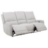 Sylmar 3-piece Chenille Power Reclining Sofa Set Dove Grey