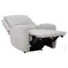 Sylmar Chenille Upholstered Power Recliner Dove Grey