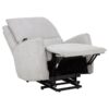 Sylmar Chenille Upholstered Dual Power Lift Recliner Dove Grey