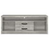 Burke 3-piece 59-inch TV Entertainment Center Grey Driftwood