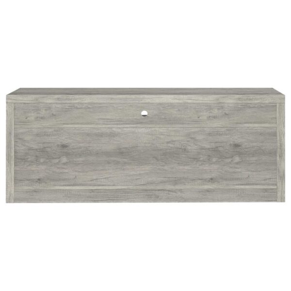 Burke 3-piece 59-inch TV Entertainment Center Grey Driftwood