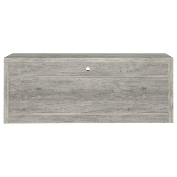 Burke 2-drawer Engineered Wood 59-inch TV Stand Grey Driftwood