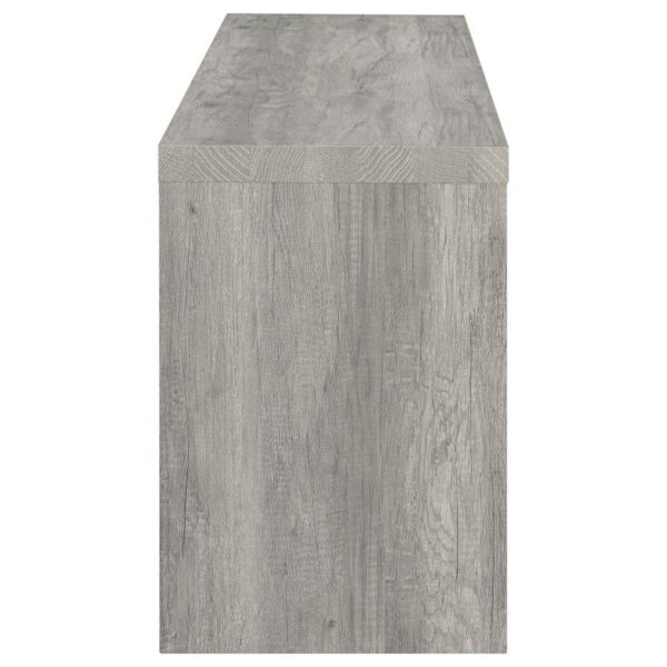 Burke 2-drawer Engineered Wood 59-inch TV Stand Grey Driftwood