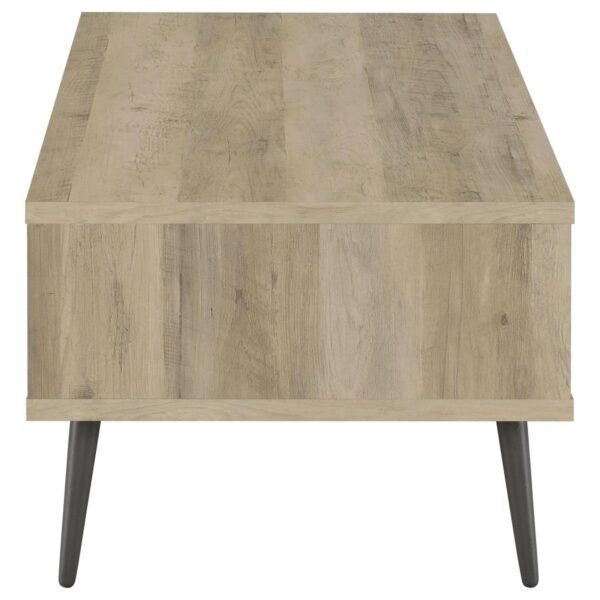 Welsh 2-piece Coffee and End Table Set Distressed Pine