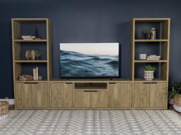 Tabby 3-piece 60-inch TV Entertainment Center Mango