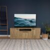 Tabby 4-door Engineered Wood 60-inch TV Stand Mango