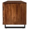 Trask 86-inch Wood TV Stand Media Console Mango Brown