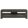 Elkton 2-drawer Engineered Wood 59-inch TV Stand Weathered Grey