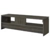 Elkton 2-drawer Engineered Wood 59-inch TV Stand Weathered Grey