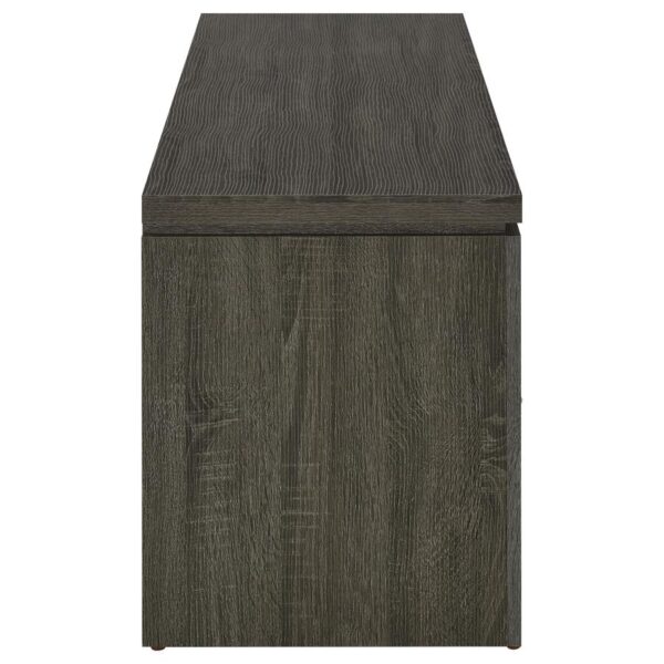 Elkton 2-drawer Engineered Wood 59-inch TV Stand Weathered Grey