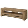 Elkton 2-drawer Engineered Wood 59-inch TV Stand Mango